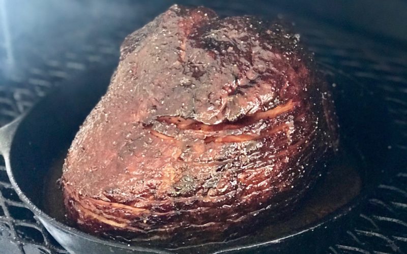 Double Smoked Holiday Ham Photo